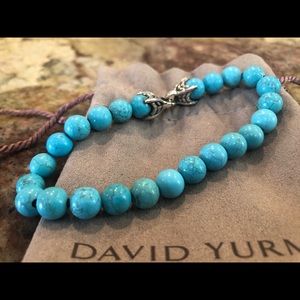 David Yurman Spiritual Beads Bracelet Turquoise